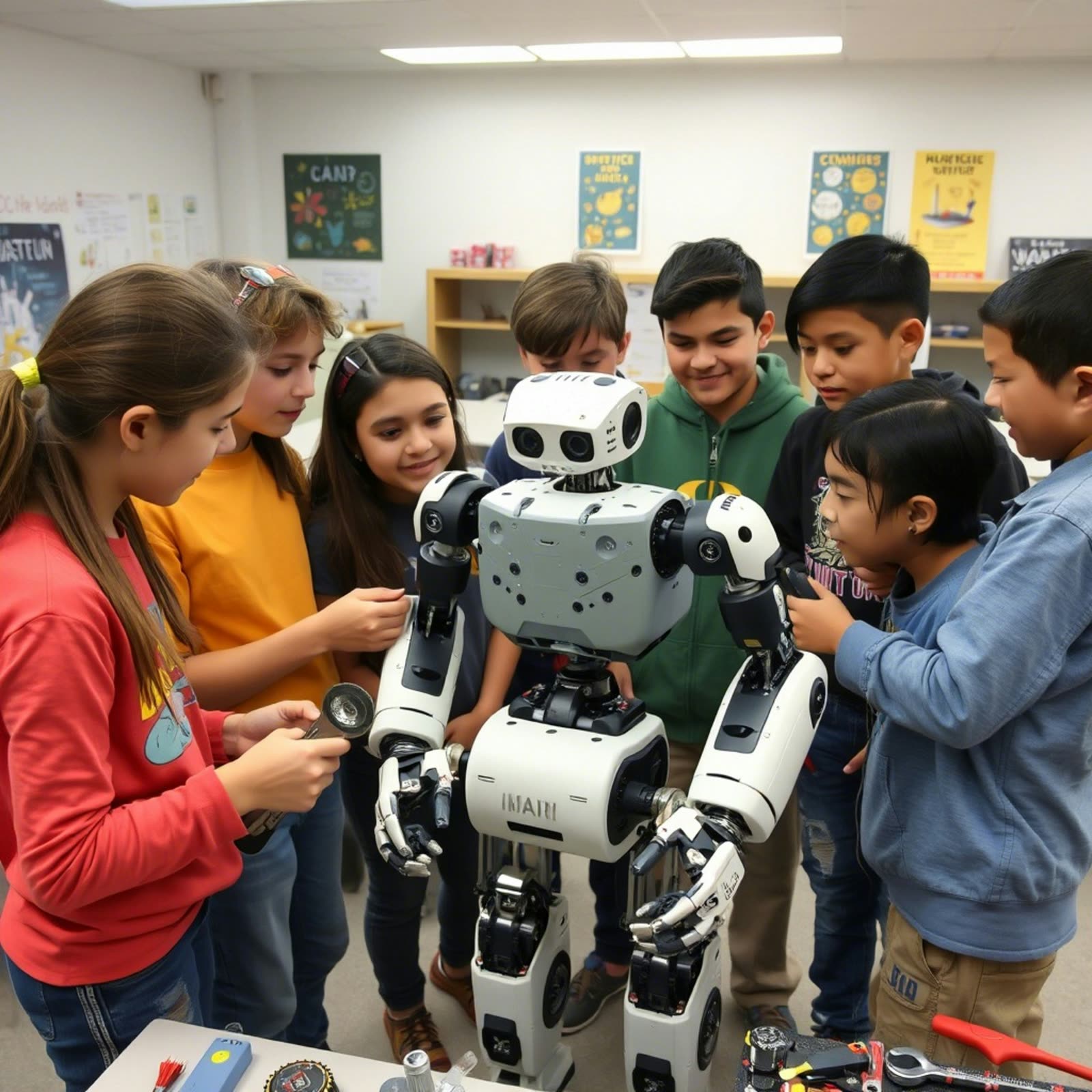 Robot de serviço em ambiente humano